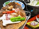 信州ポークに甘めの朴葉味噌が相性抜群!