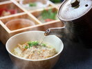 朝食│特製出汁の鯛茶漬け