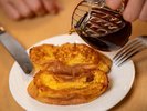 【朝食】メープルシロップをかけて♪