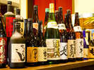 和歌山の地酒をはじめ、焼酎も多数、ご用意いたしております。