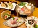 【夕食】新鮮なお刺身付!お手軽にお楽しみいただけます!