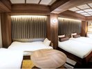 スーペリアツインルーム最大4名様ご宿泊可能です!(正規ベッド2台、ソファベッド2台)