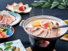 【夕食一例】台の物は季節によって変更しております。その時々で美味しいものを。