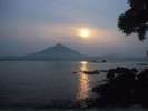 どこから見ても美しい青葉山夕景・・・