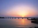 青戸の大橋 高浜町のおとなりおおい町夕景が美しい