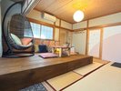 2026年9月リニューアル「櫻の間」小上りとハンモックチェア