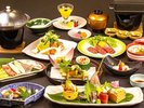 2026年5月6月《お献立一例》料理長厳選の旬食材を使った、「初夏」を感じられる和洋折衷創作会席膳です♪