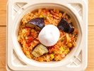 半熟卵のたっぷりトマトリゾット※提供内容は変更となる場合がございますので、予めご了承ください。