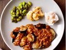 たっぷり挽肉の麻婆茄子※提供内容が変更となる場合がございますので、予めご了承ください。