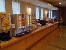 朝食バイキング台