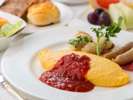 ■朝食ブッフェの一例・・・和洋バイキングです、お好きなものをどうぞ!