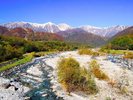 ■白馬村松川三段紅葉(秋)