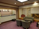 【フロント】おくつろぎのための施設を取り揃えております