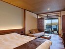 【ダブルベッド30平米】◆海側・露天風呂付き◆〜2名様◆禁煙