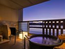 【ツインベッド38平米】◆海側・露天風呂付き◆〜2名様◆禁煙