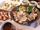【ランチ】山楽春菜ランチブッフェ メニュー一例