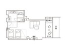 <SPA&SUITE棟1階>温泉露天テラス ツイン C(野尻湖側)
