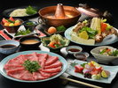 ご夕食 しゃぶしゃぶコース 旬菜ダイニング 白樺