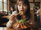 ホテル近くで豚丼を堪能!※イメージ