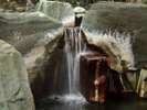 大浴場｢安房八景の湯｣の露天滝風呂