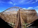【城島高原パーク】人気の日本初木製コースター「ジュピター」・・・当館から車で30分