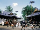 【日出若宮八幡神社】重厚な楼門は町有形文化財・・・当館から車で5分
