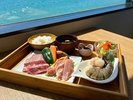 【ランチ】冠地鶏のスープと山海の恵みを味わう、贅沢を極めたご褒美セット