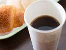 朝食の後は挽き立てコーヒーでほっと一息♪