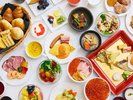 【朝食】新鮮で食べ応えのあるバイキングメニューをご用意。全てはお客様の”よい朝のために”。