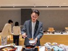 朝食 ビジネス男性