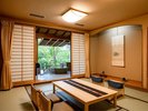 【露天風呂付客室】プライベートな湯浴みを満喫