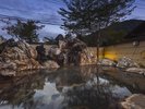 【大露天風呂】藤の花房