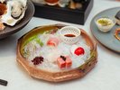 【夕食一例:海宝】国風。旬の海産物は華やかな平安の世