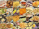 まる得バイキングは約25種の食べ放題!和食・洋食・中華・デザートも充実!※仕入れ状況により内容は異なる