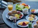 【朝食】綺麗に盛り付けられた私だけのプレート。思わずインスタグラムに投稿。