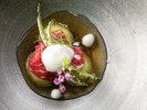 【フレンチディナー】器の中に咲く、涼やかな芸術。