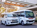 宴会をご利用の際は送迎車をご利用いただけます。※詳細は公式HPをご確認ください。