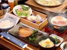 一日の元気は朝食から 健康にこだわった和食です