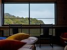 【本館・マウンテンビューツイン】雲仙の温泉街を一望できるお部屋です。