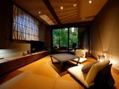山照別邸【真】箱庭露天風呂付コーナールーム客室/異なった趣の露天付客室が7ルームあります。
