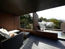 【福】テラス付露天風呂からは四季折々の景色が雄大に広がります。