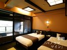 【本館・パノラマツイン】セミダブルサイズのツインベッド
