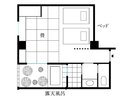 【葉】箱庭付露天風呂+シャワールーム
