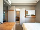 2部屋を中の扉で行き来できるお部屋です