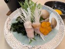 海鮮と野菜をしゃぶしゃぶで。身体を内からあたためる優しい味わいの和朝食です。