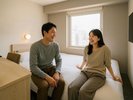 会話も盛り上がるくつろぎのお部屋です※使用感イメージ