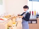 ◆朝食会場|1F エレベーター横にございます