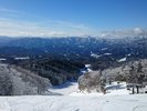 冬のスキー場風景