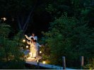 ランタン持って夜の散策