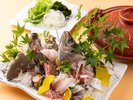 由良漁港直送「魚じまん会席」(通年)